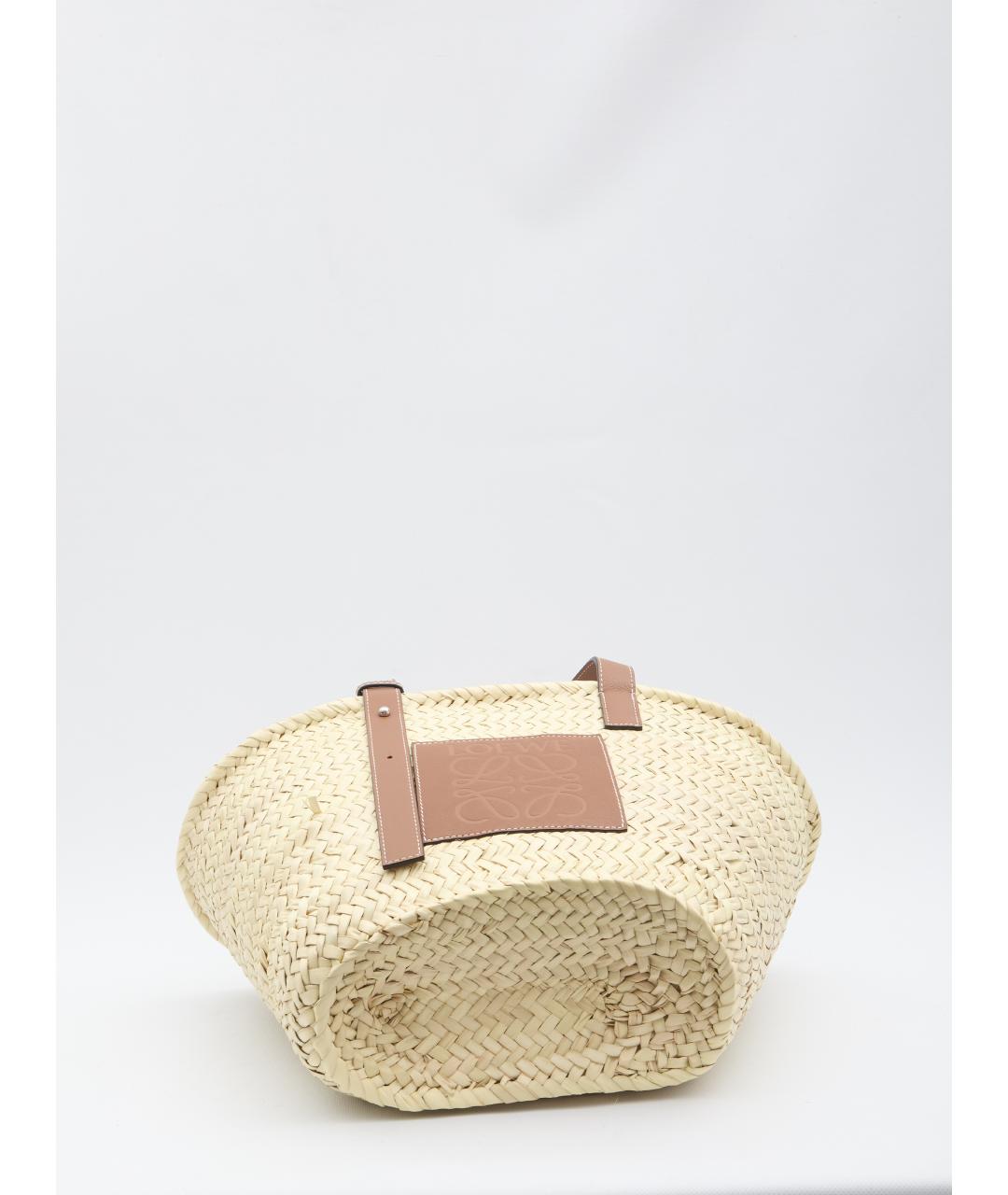 LOEWE Бежевая сумка через плечо, фото 3