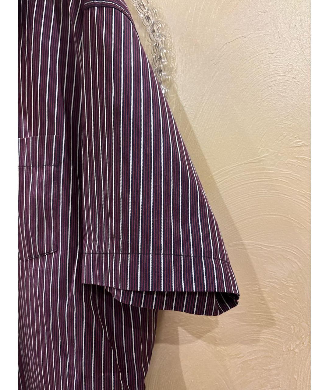 HUGO BOSS Фиолетовая хлопковая классическая рубашка, фото 4