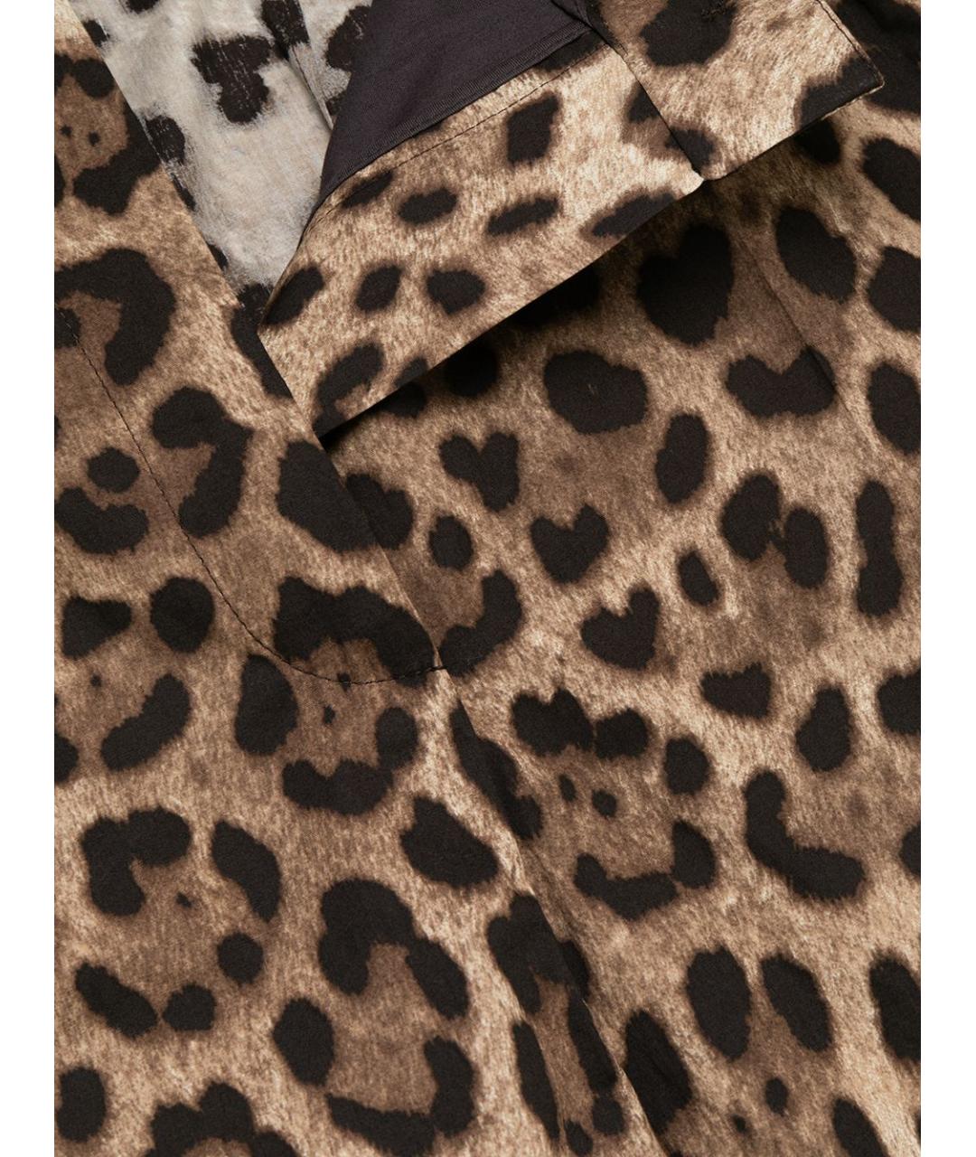 DOLCE&GABBANA Мульти хлопковые шорты, фото 6