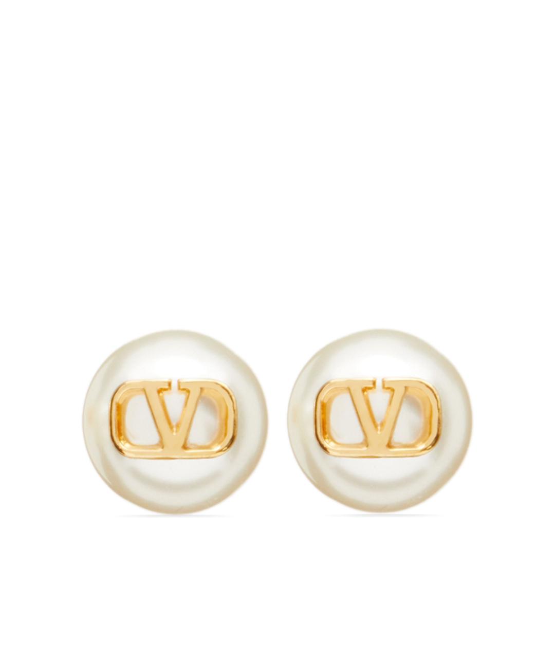 VALENTINO Белые серьги, фото 1