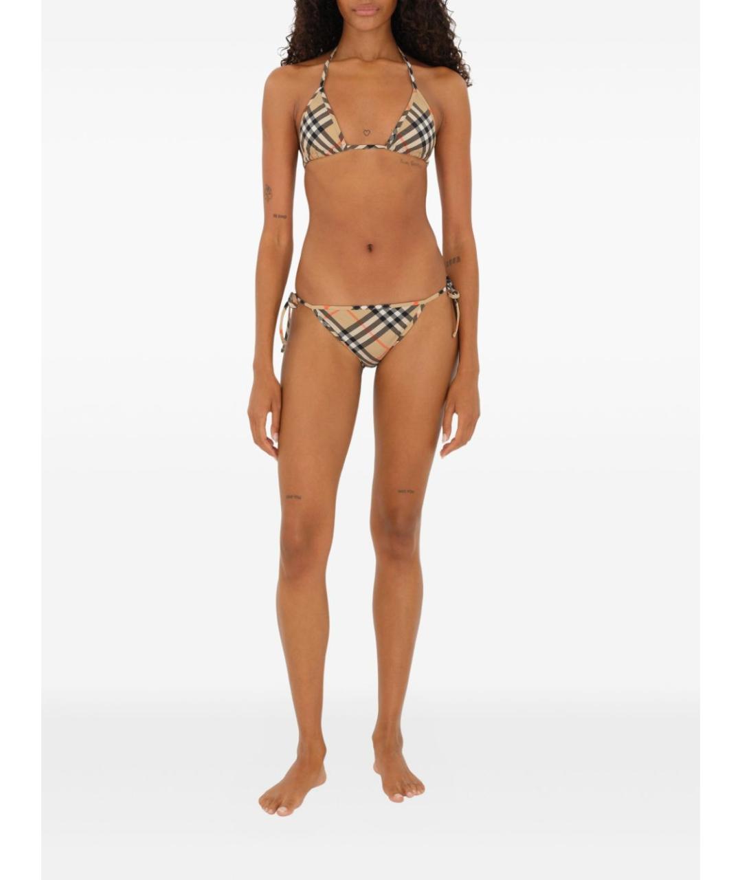 BURBERRY Мульти полиамидовый купальник, фото 4