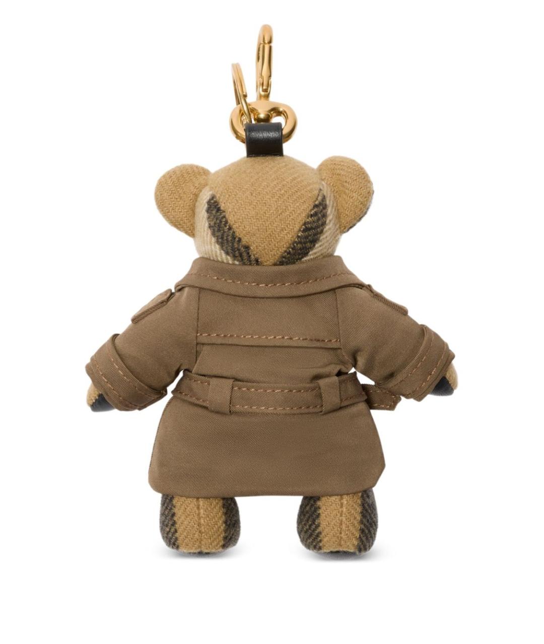 BURBERRY Бежевый брелок, фото 2