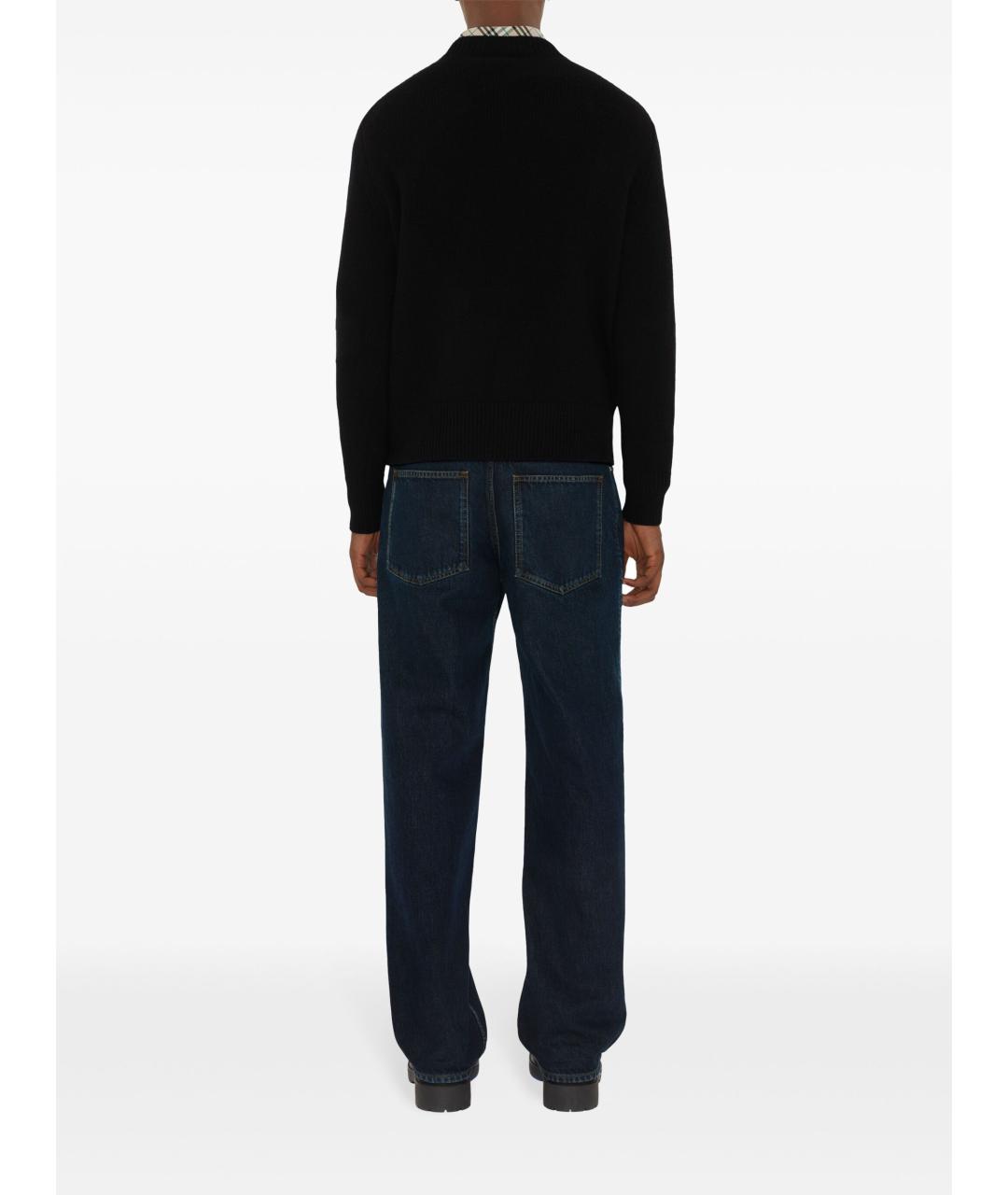 BURBERRY Черный джемпер / свитер, фото 4