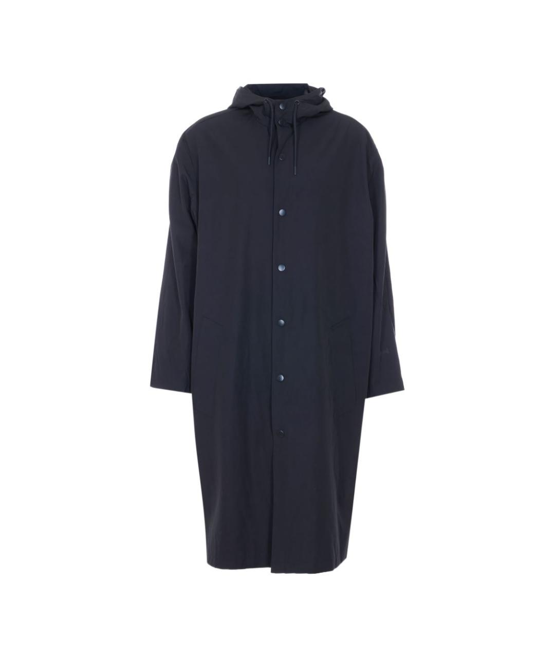 A.P.C. Черная полиэстеровая парка, фото 1