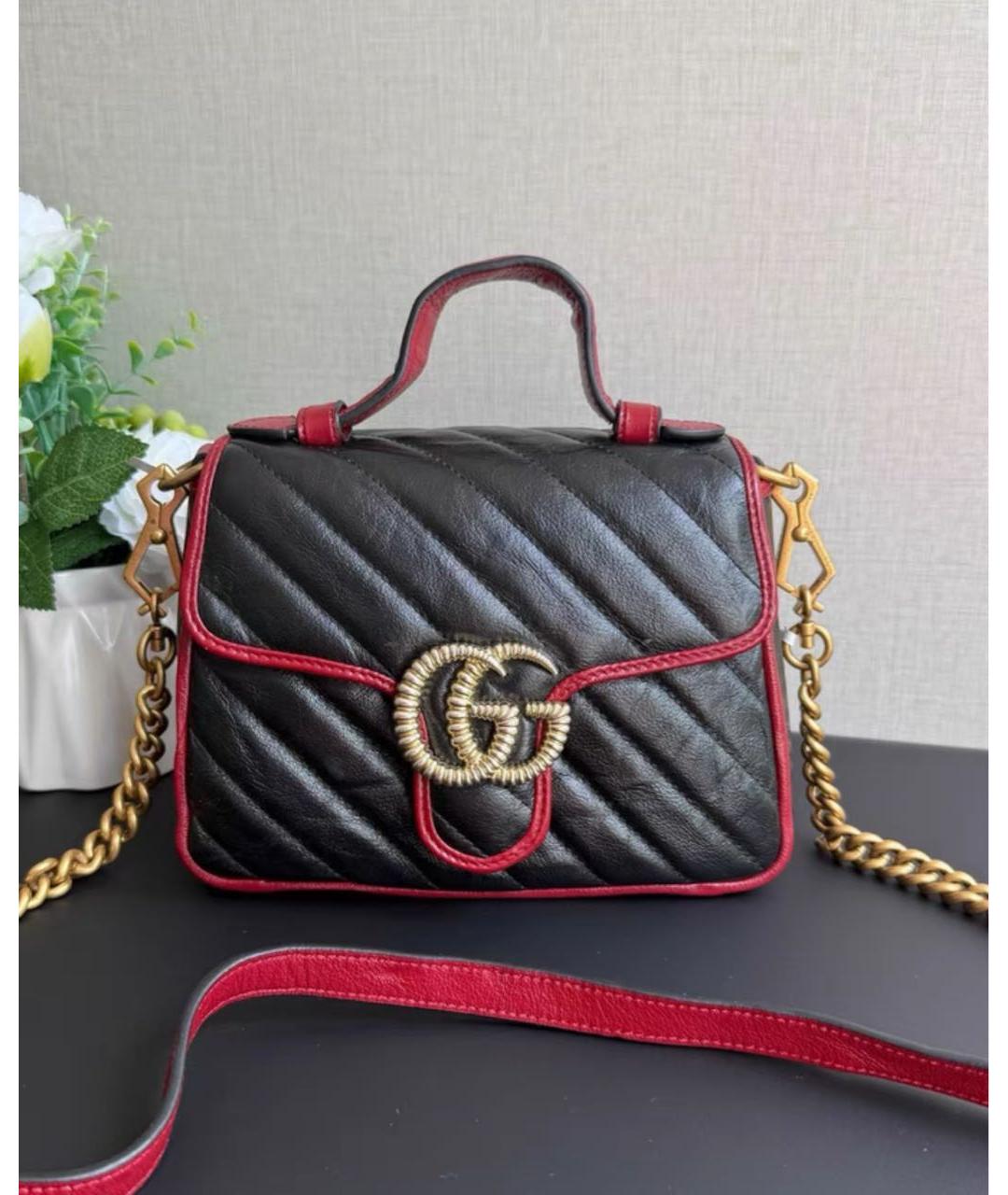 GUCCI Мульти кожаная сумка через плечо, фото 2