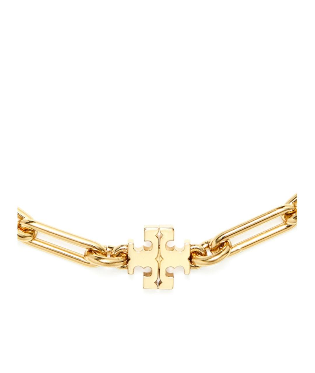TORY BURCH Золотой металлический браслет, фото 2