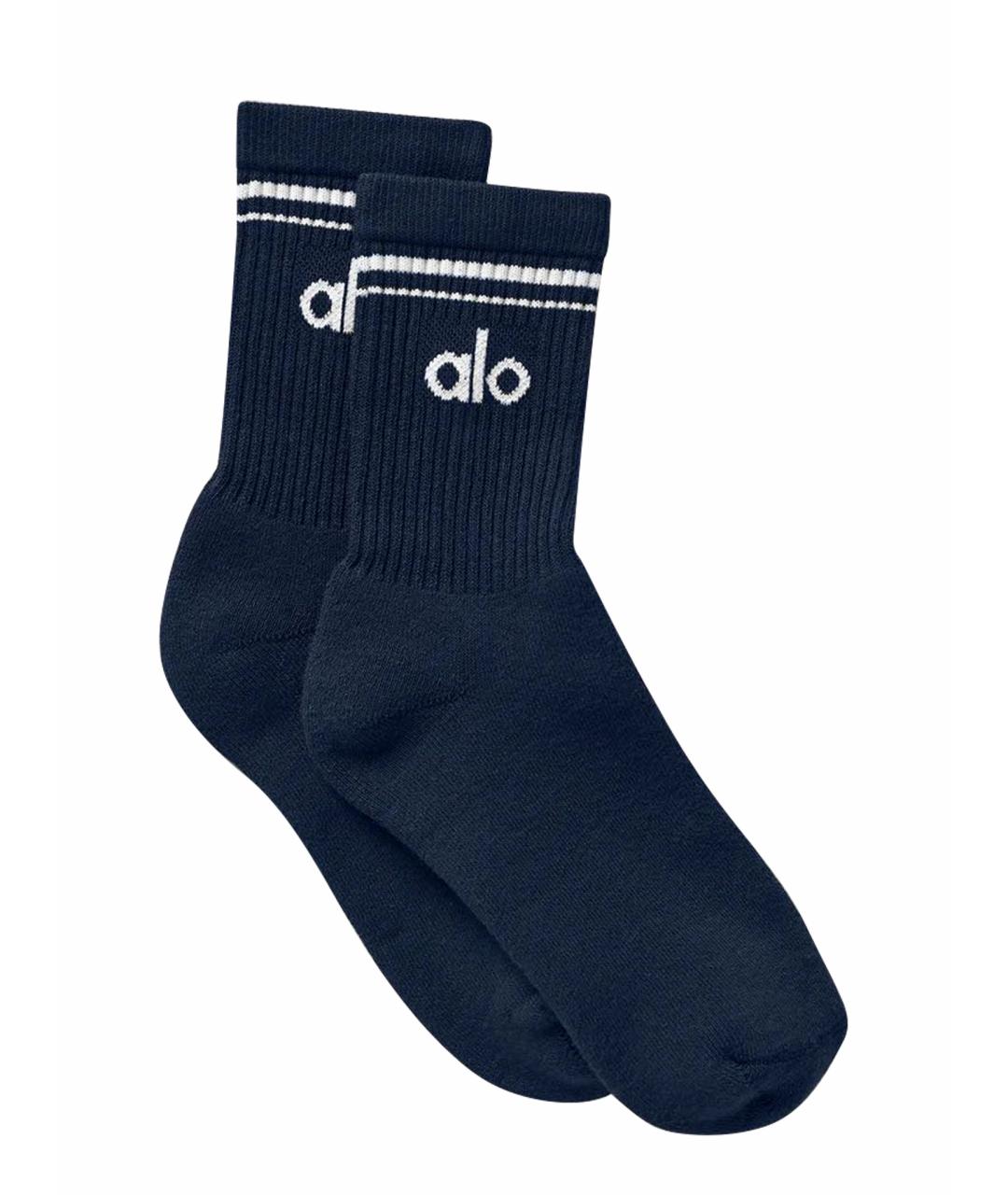 ALO YOGA Темно-синие носки, чулки и колготы, фото 1