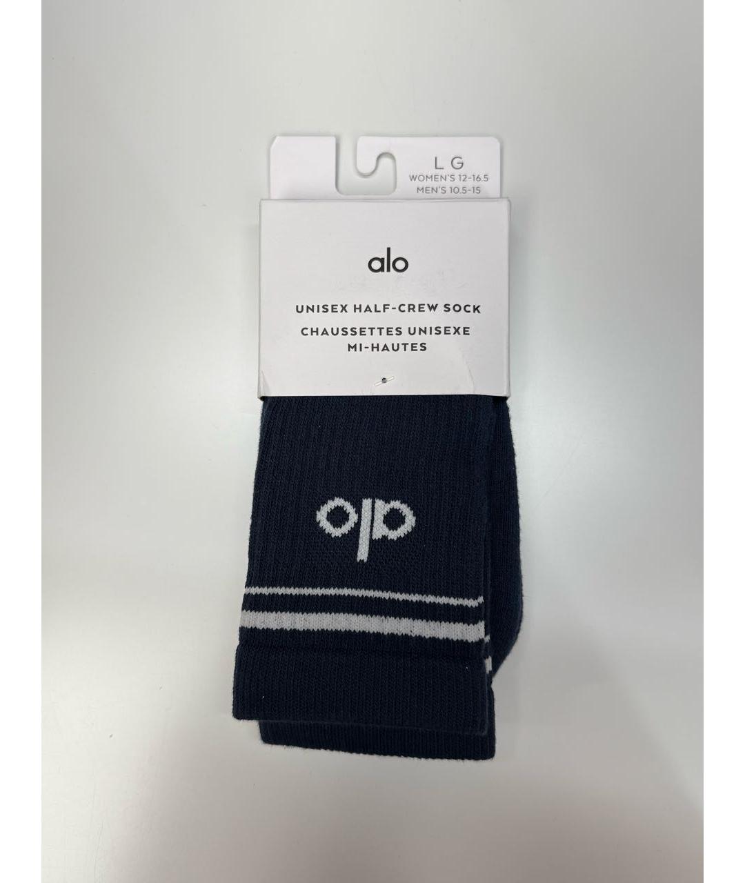 ALO YOGA Темно-синие носки, чулки и колготы, фото 2