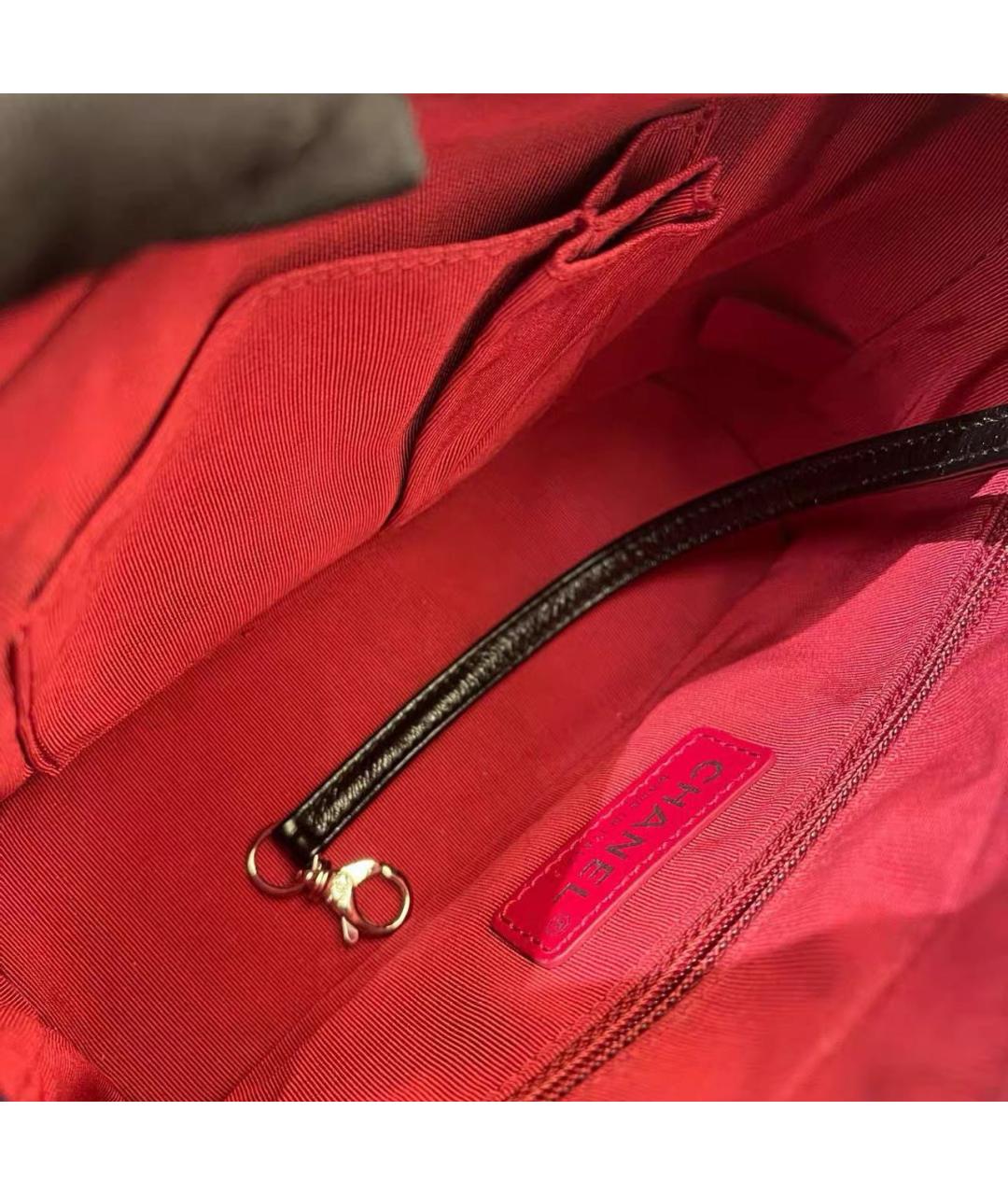 CHANEL Синяя кожаная сумка через плечо, фото 7