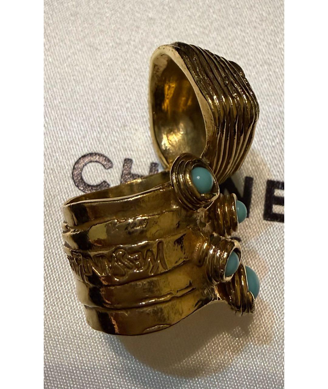 SAINT LAURENT Бирюзовое кольцо, фото 3