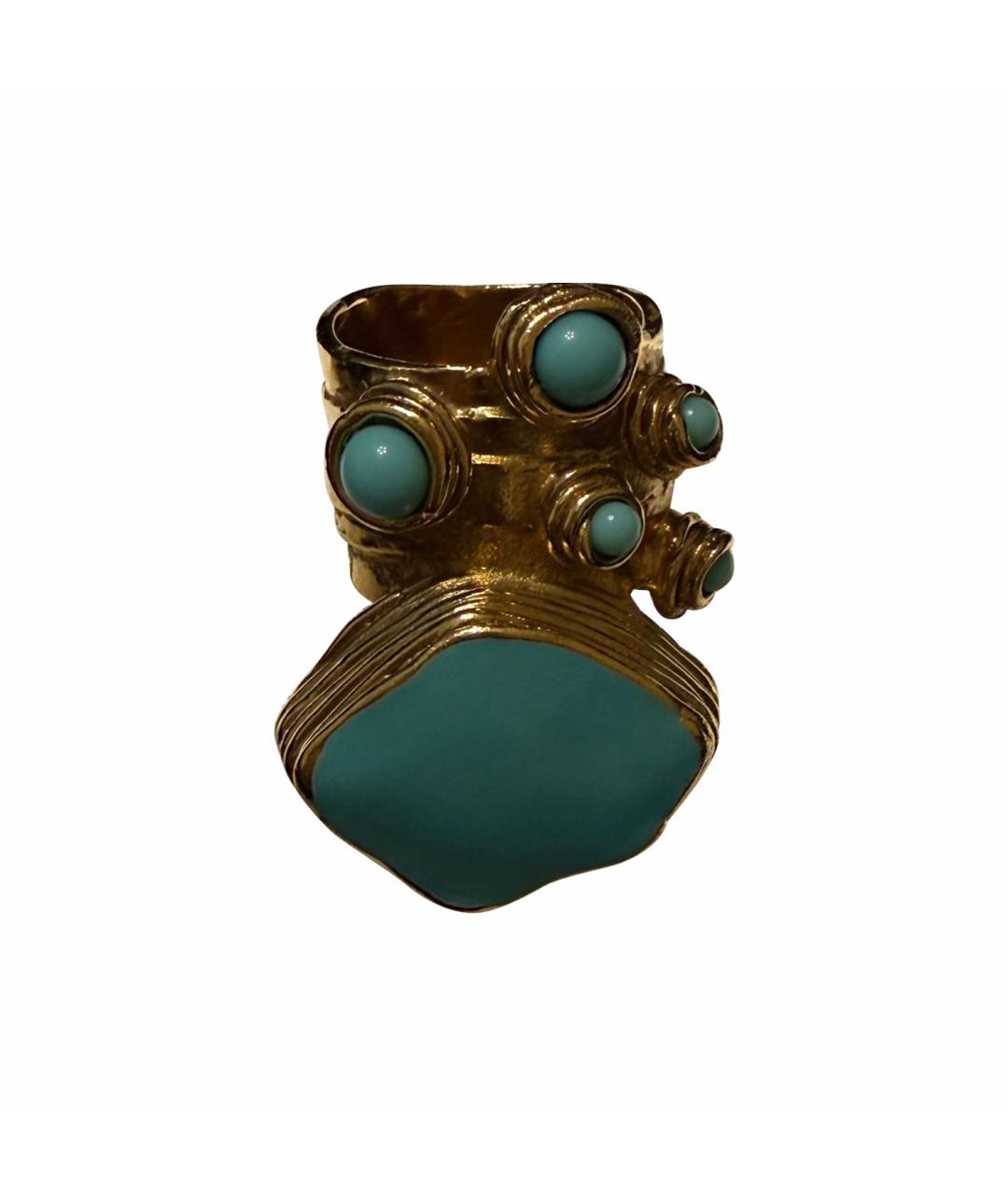 SAINT LAURENT Бирюзовое кольцо, фото 1