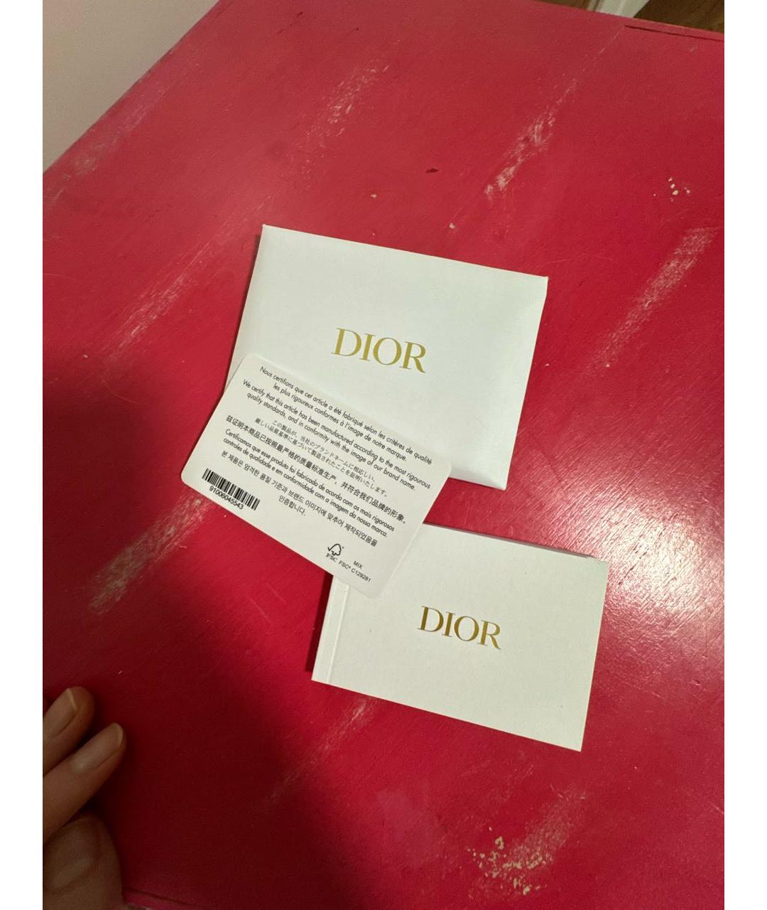 CHRISTIAN DIOR Черный кожаный рюкзак, фото 5