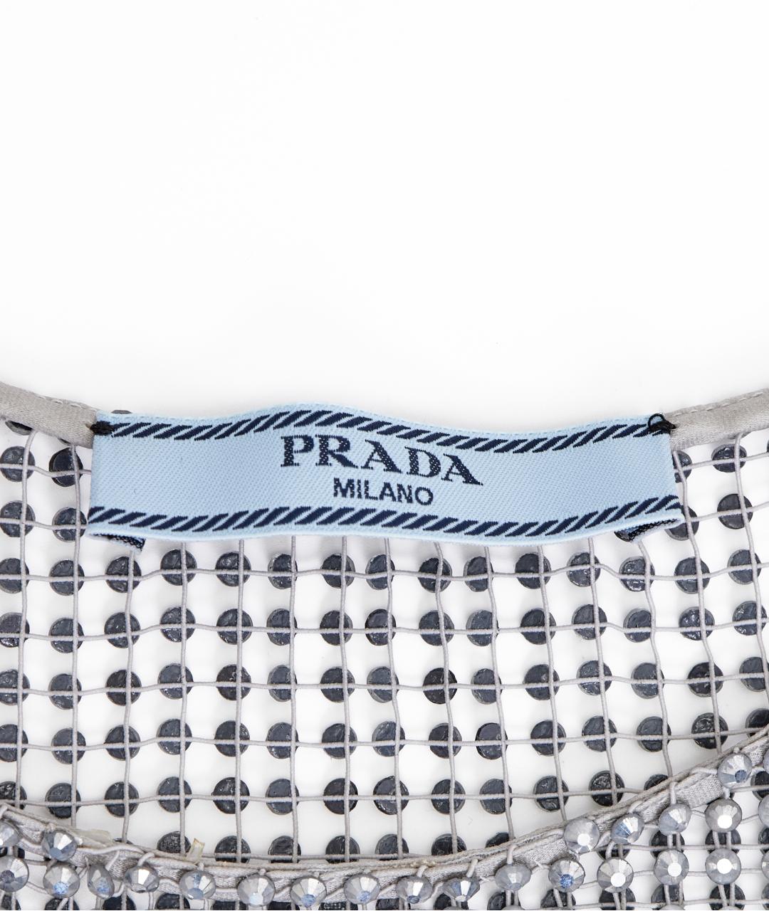 PRADA Черное шелковое вечернее платье, фото 5