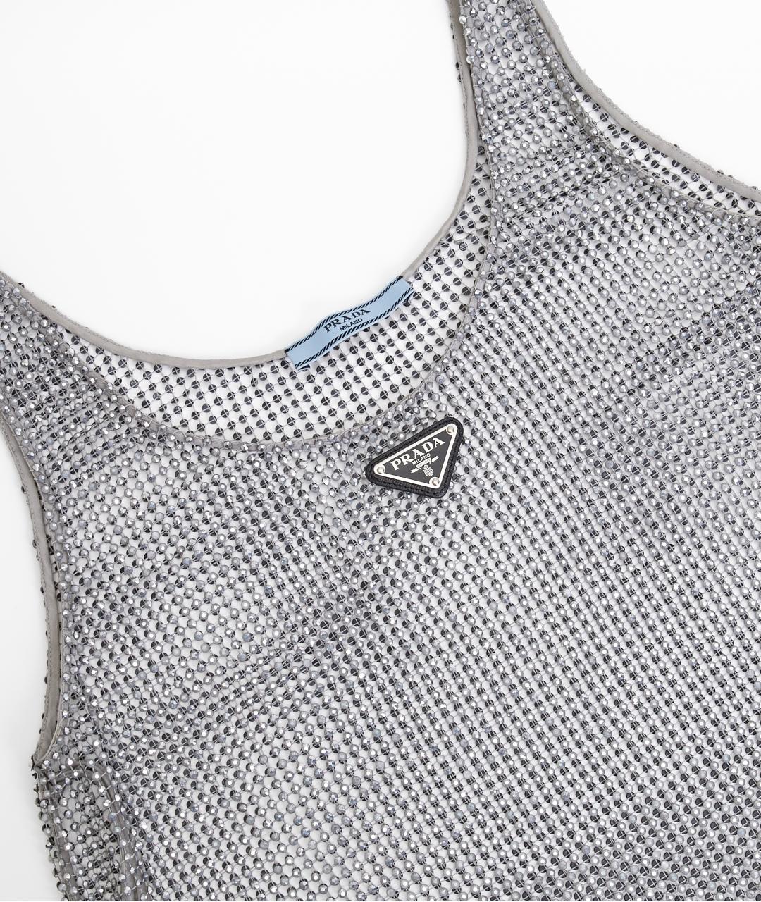 PRADA Черное шелковое вечернее платье, фото 3