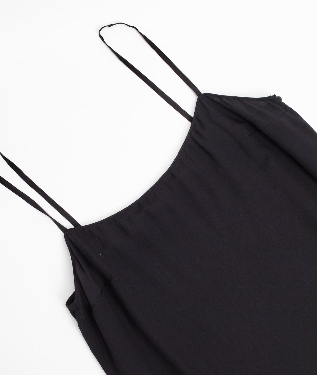 PRADA Черное шелковое вечернее платье, фото 6