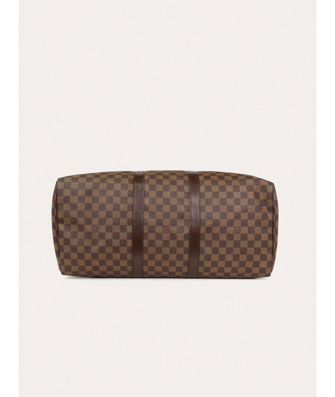 LOUIS VUITTON Коричневая дорожная/спортивная сумка, фото 4