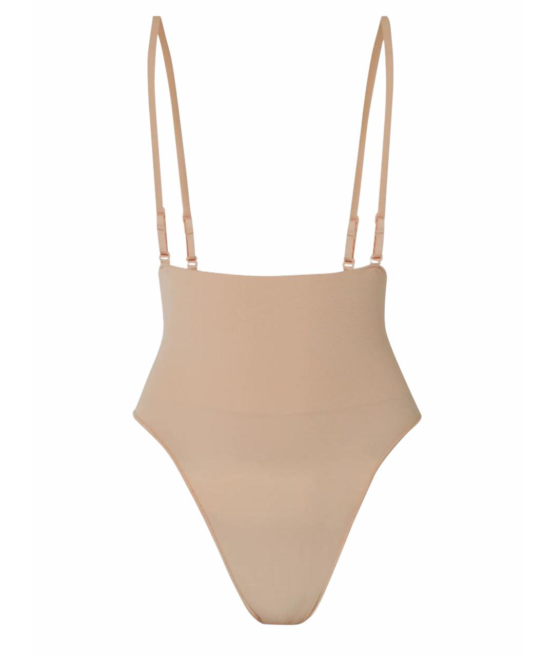 SKIMS Бежевые трусы, фото 1