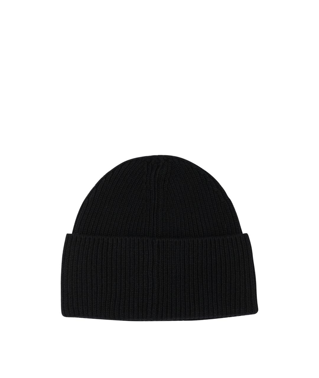 MONCLER Черная шерстяная кепка/бейсболка, фото 2