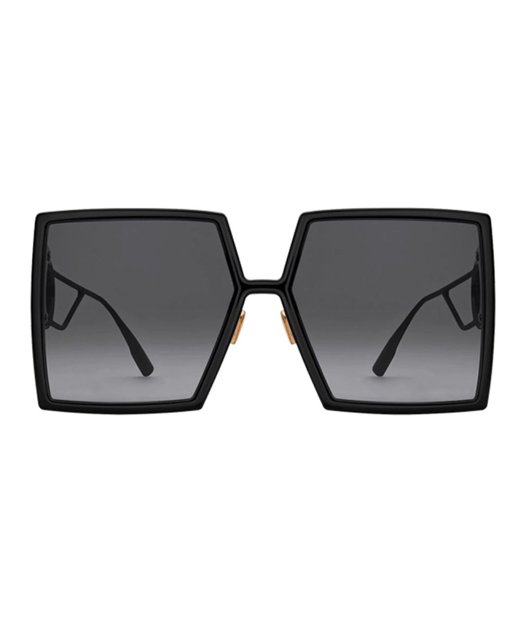 CHRISTIAN DIOR Черные пластиковые солнцезащитные очки, фото 2