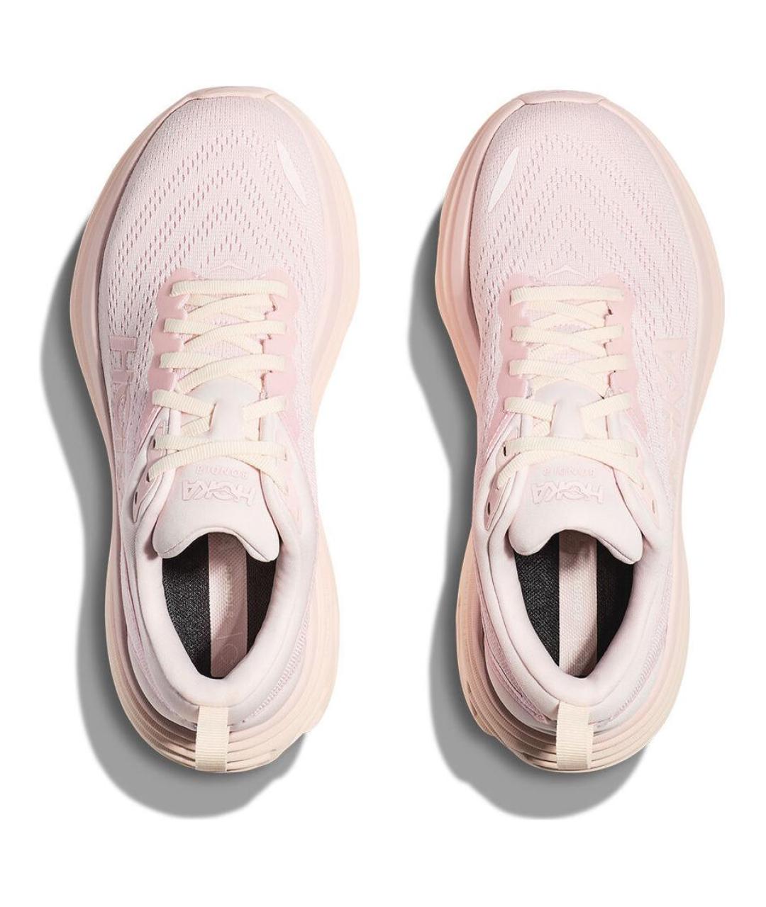 HOKA Розовые текстильные кроссовки, фото 3