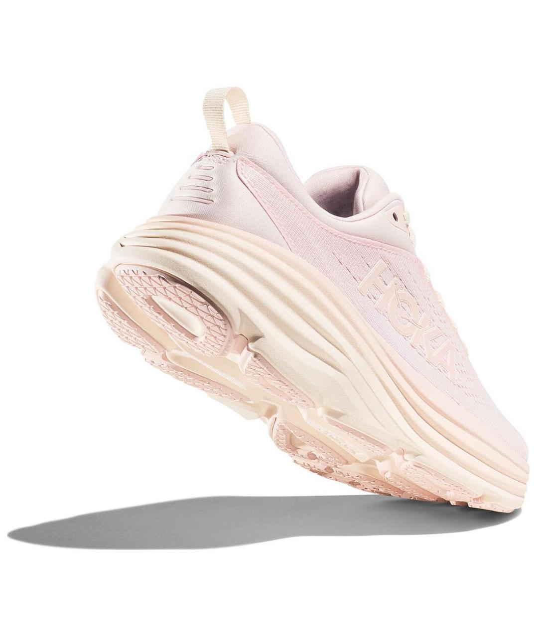 HOKA Розовые текстильные кроссовки, фото 5