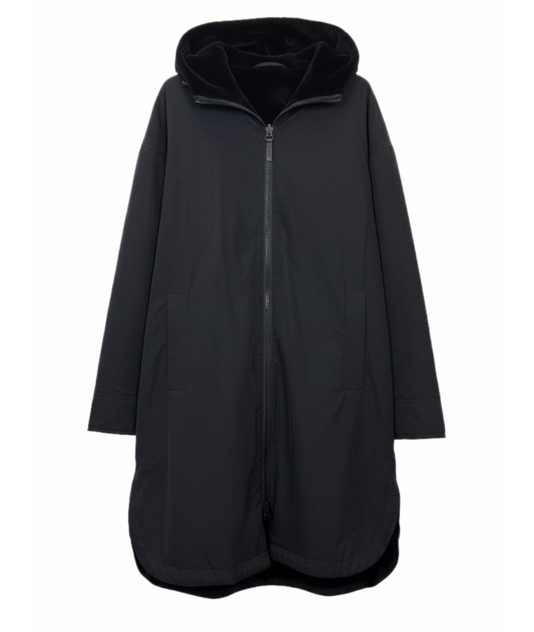 YVES SALOMON Черная куртка, фото 1