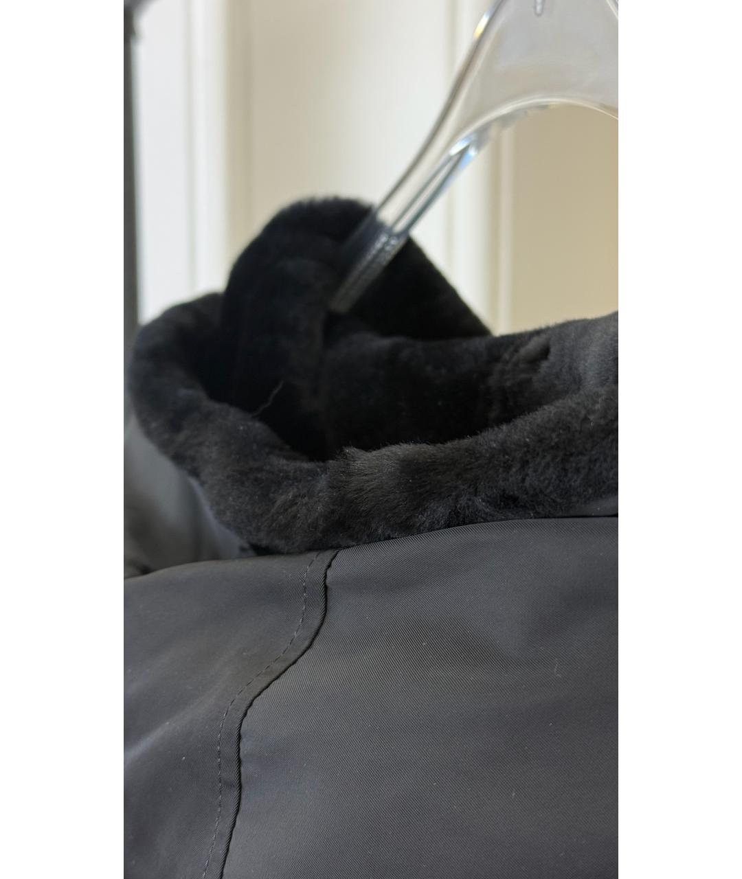 YVES SALOMON Черная куртка, фото 3