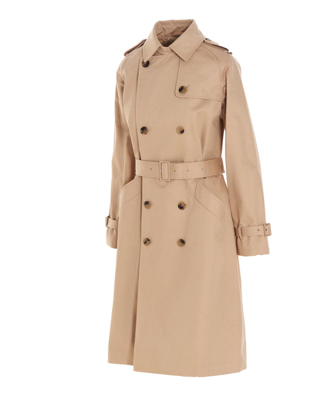 A.P.C. Бежевый хлопковый тренч/плащ, фото 2