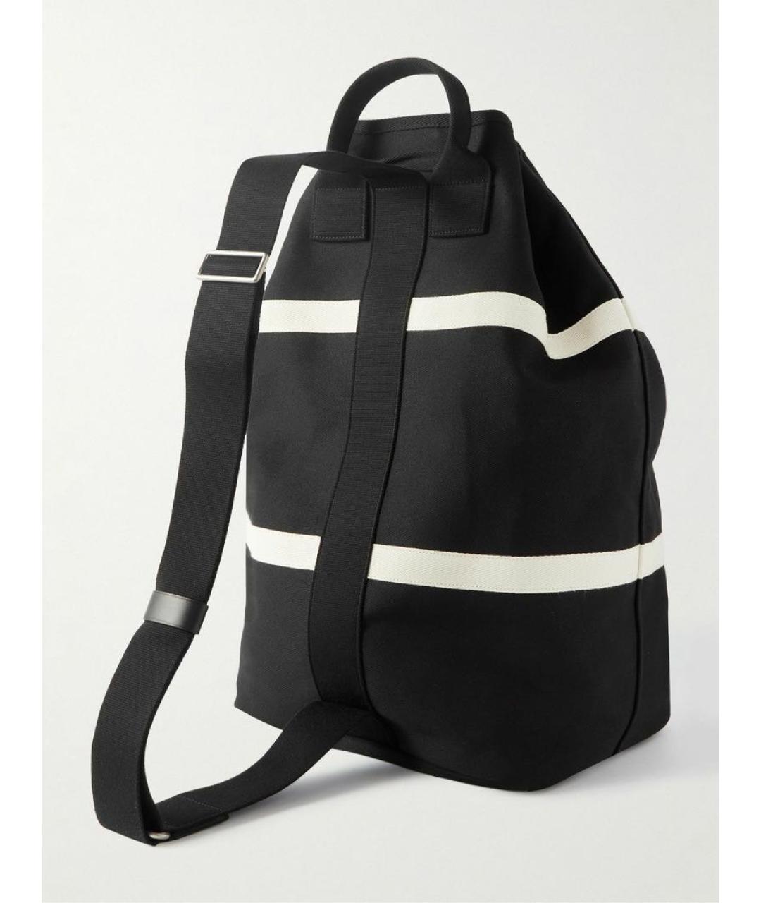 SAINT LAURENT Черный тканевый рюкзак, фото 3