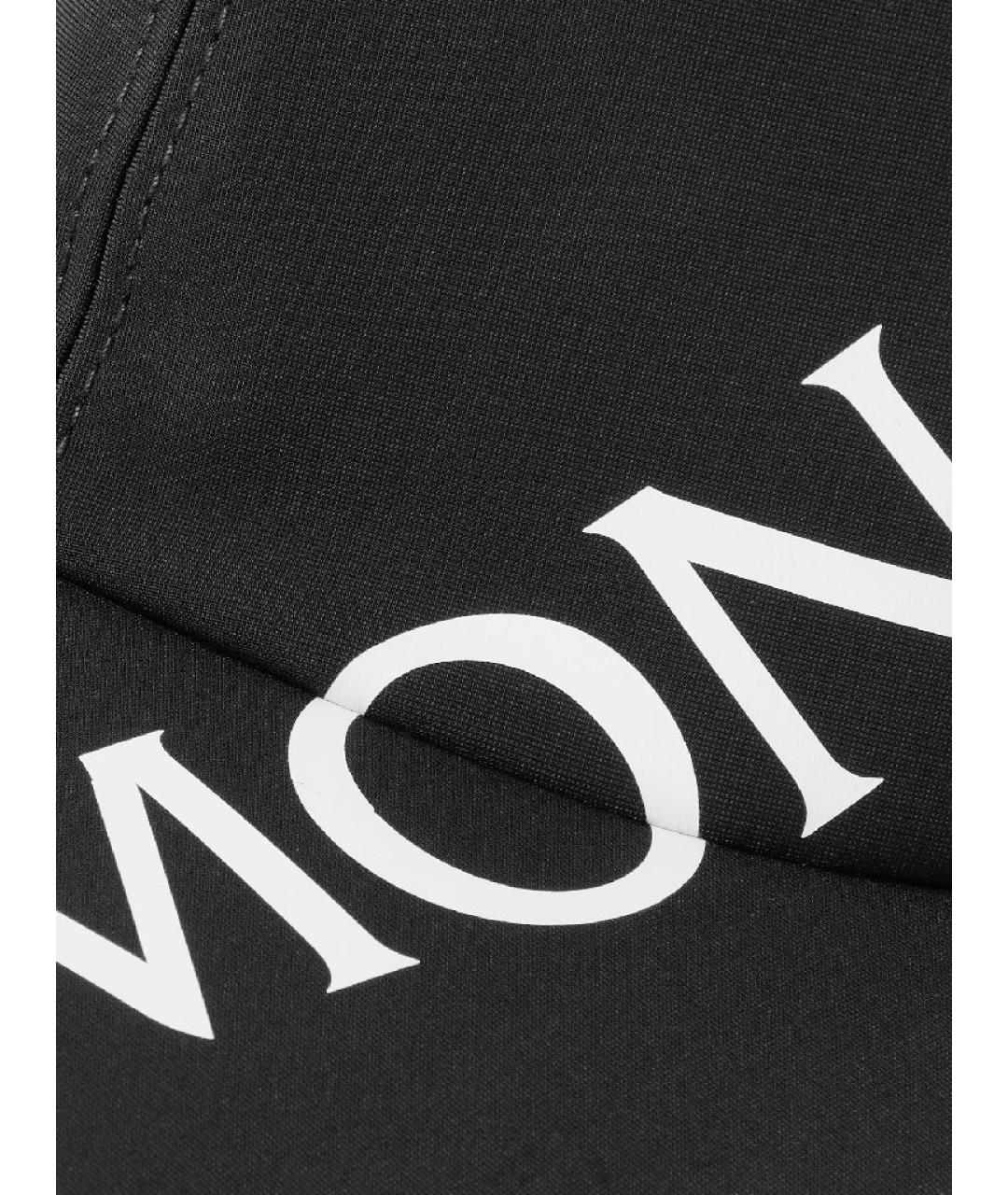 MONCLER Черная синтетическая кепка/бейсболка, фото 3