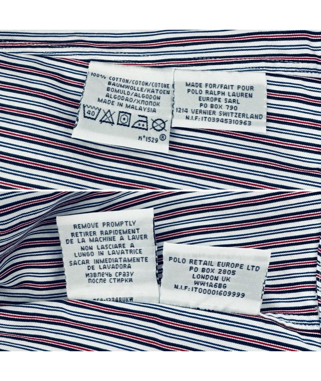 RALPH LAUREN Мульти хлопковая классическая рубашка, фото 5