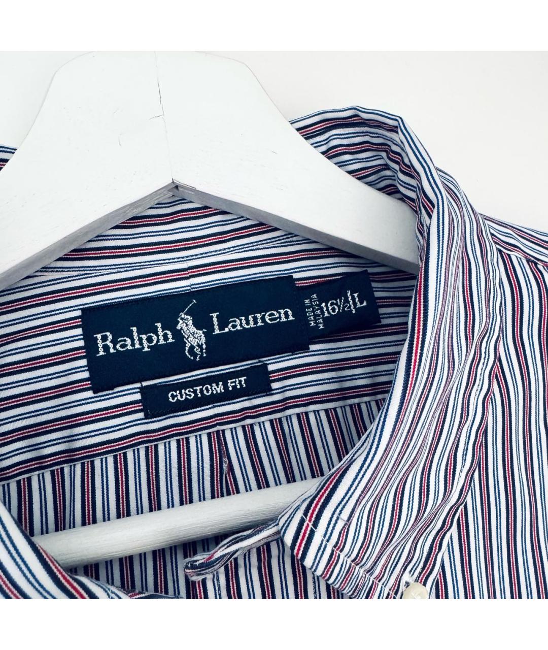 RALPH LAUREN Мульти хлопковая классическая рубашка, фото 3