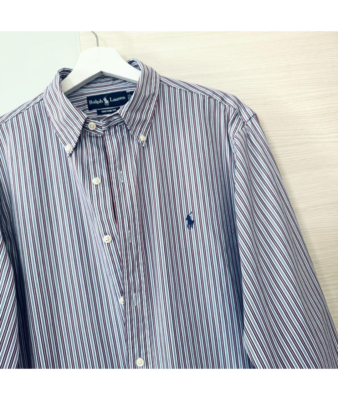 RALPH LAUREN Мульти хлопковая классическая рубашка, фото 8
