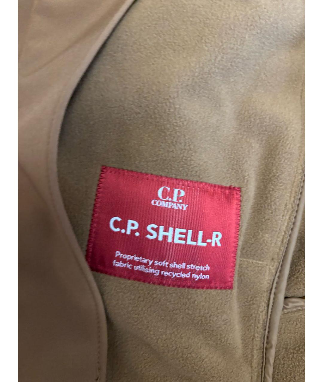 CP COMPANY Коричневая полиэстеровая куртка, фото 4
