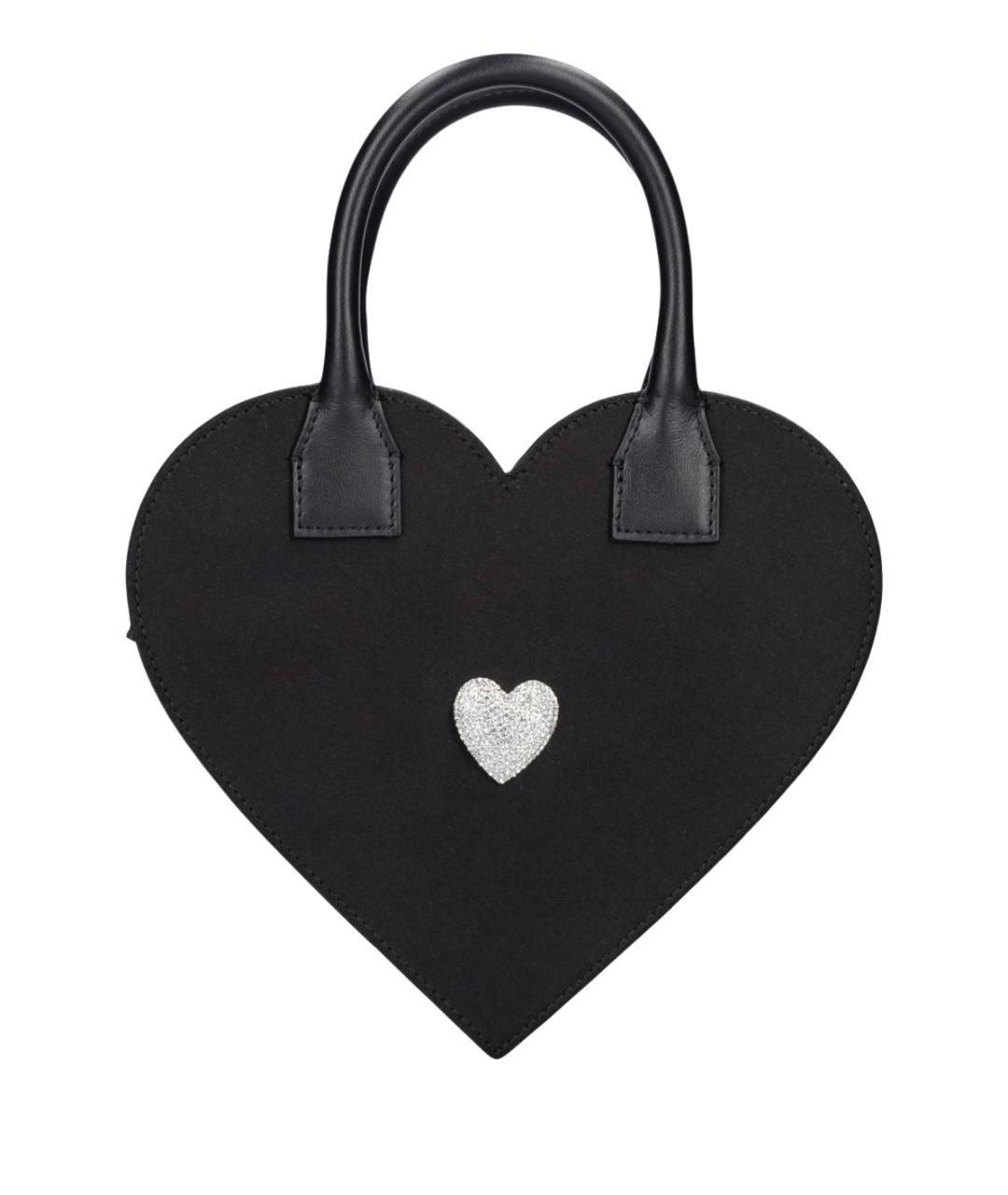 MACH&MACH Черная тканевая сумка через плечо, фото 1