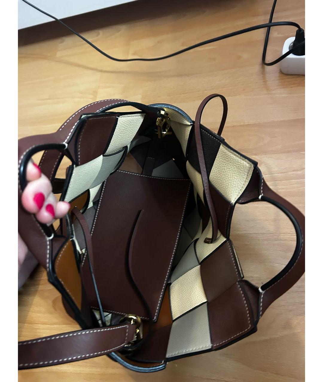 LOEWE Мульти кожаная сумка тоут, фото 3