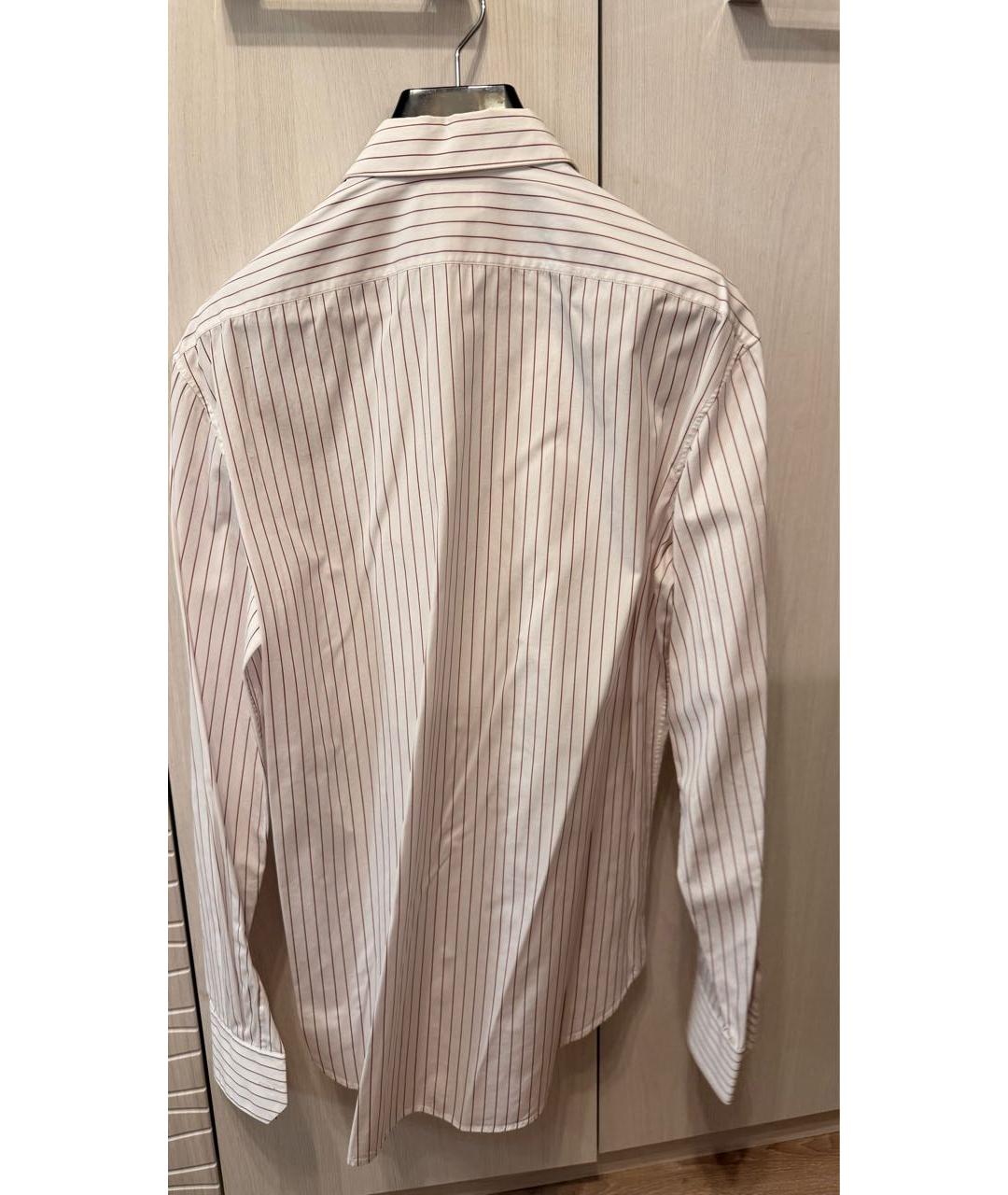 CELINE Белая хлопковая кэжуал рубашка, фото 2