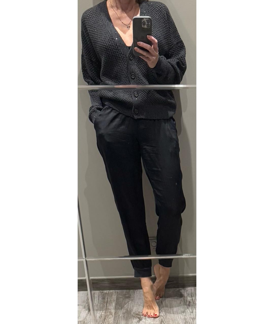 BRUNELLO CUCINELLI Антрацитовый кашемировый кардиган, фото 2