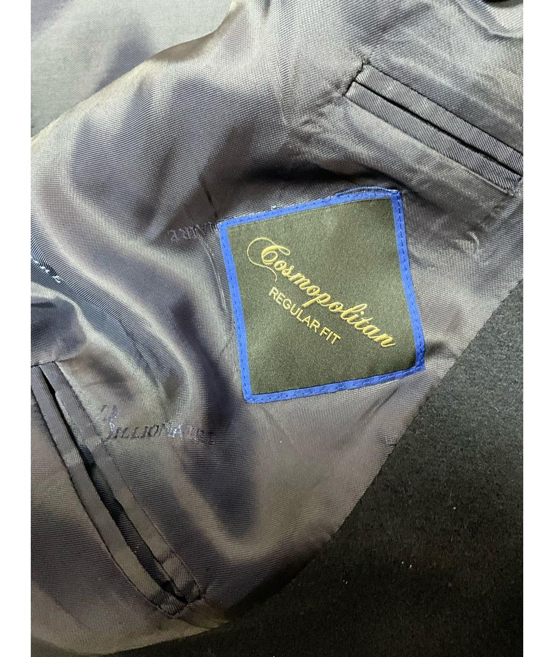 BILLIONAIRE Синее шерстяное пальто, фото 8