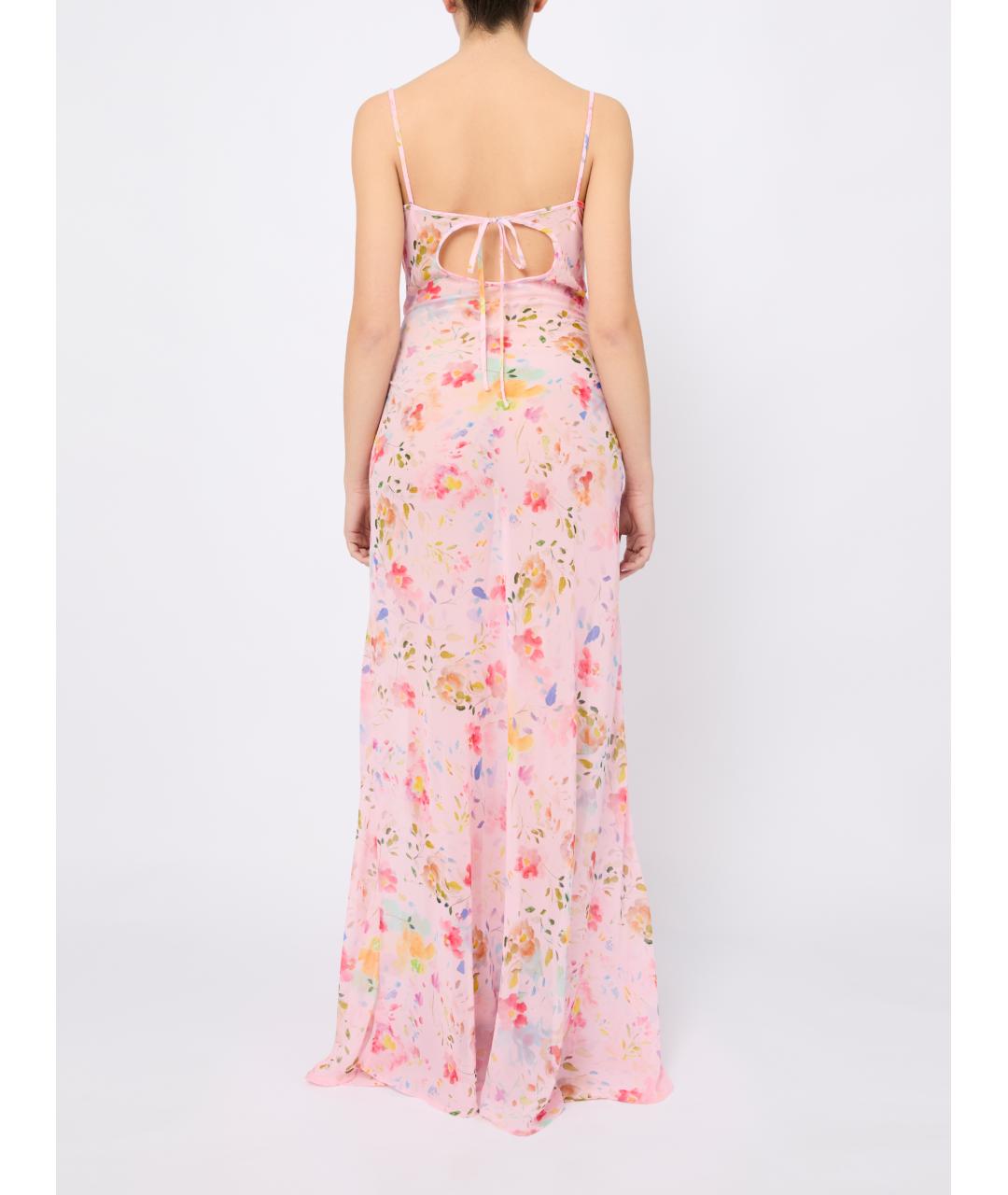 MAR DE MARGARITAS Мульти полиэстеровое платье, фото 4