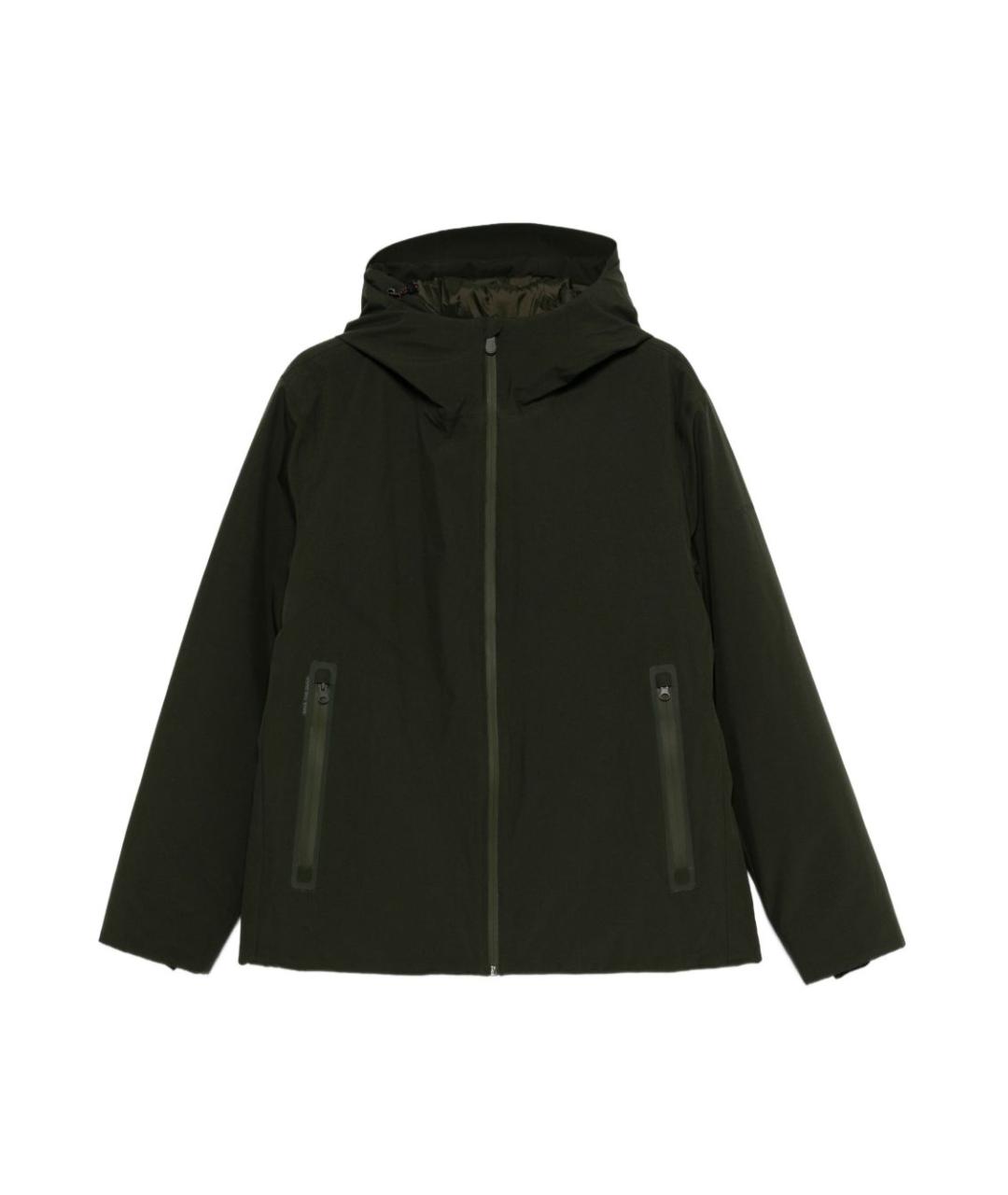 SAVE THE DUCK Зеленая полиэстеровая куртка, фото 1