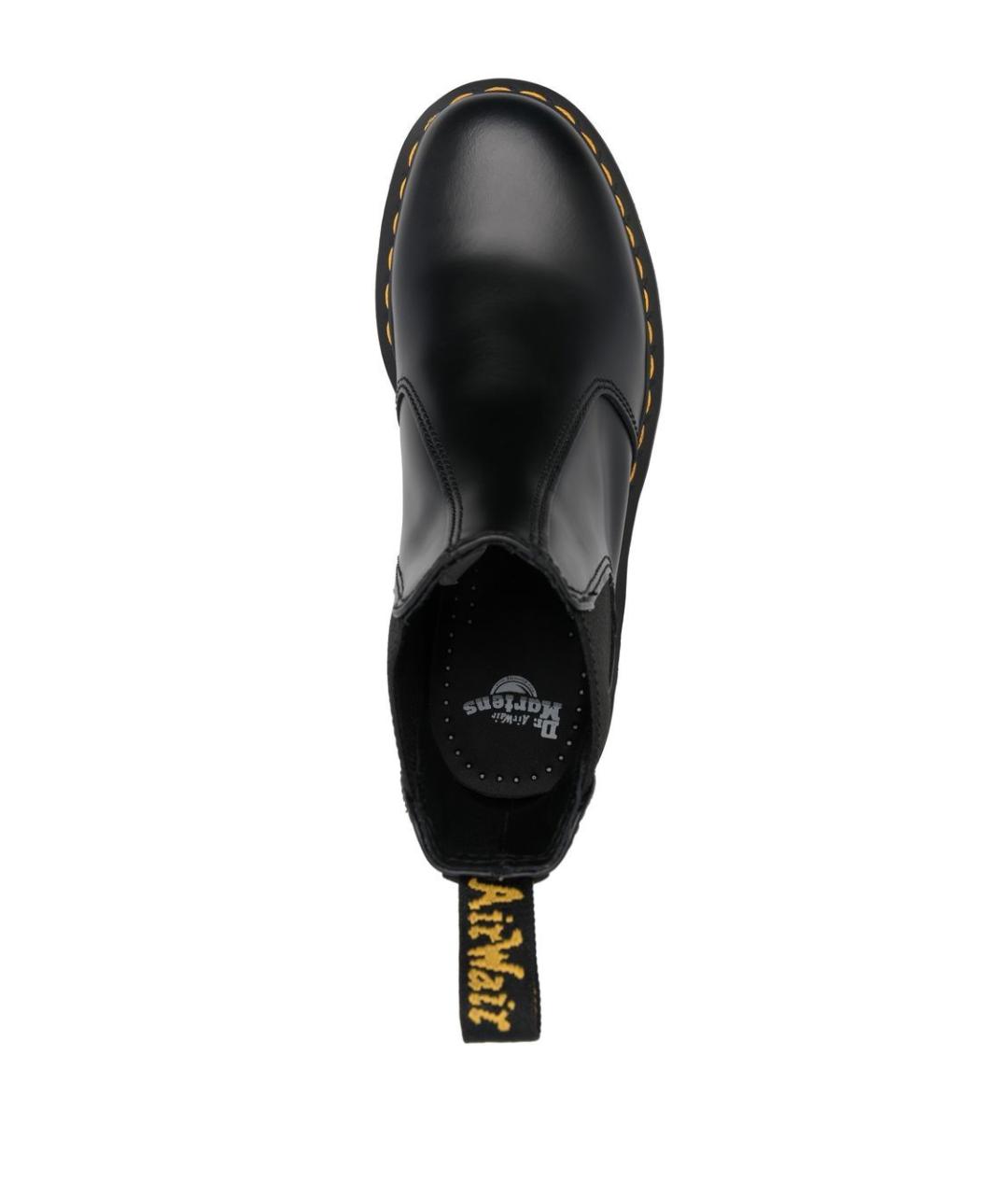DR. MARTENS Черные кожаные ботинки, фото 4