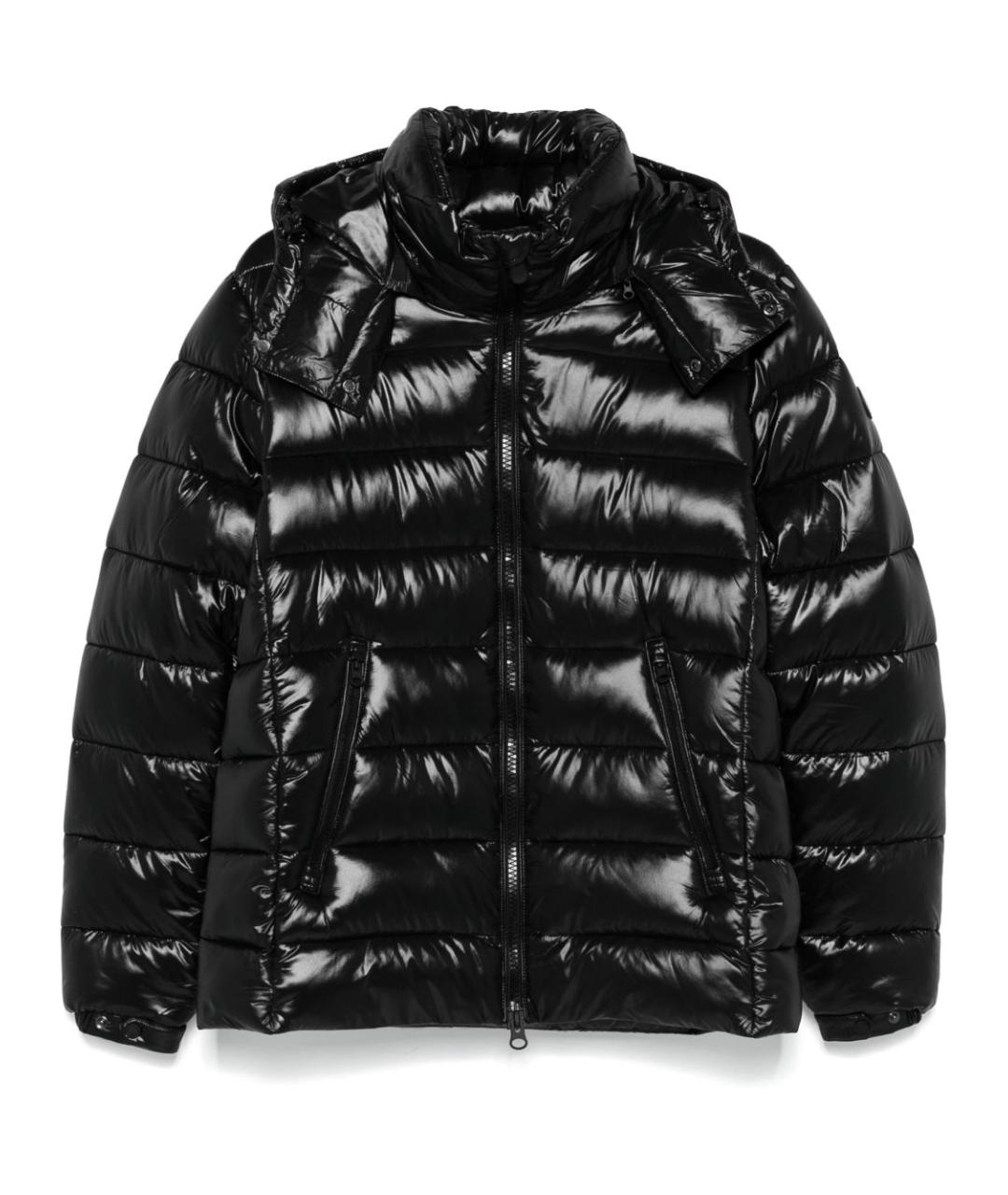 SAVE THE DUCK Черная полиамидовая куртка, фото 1