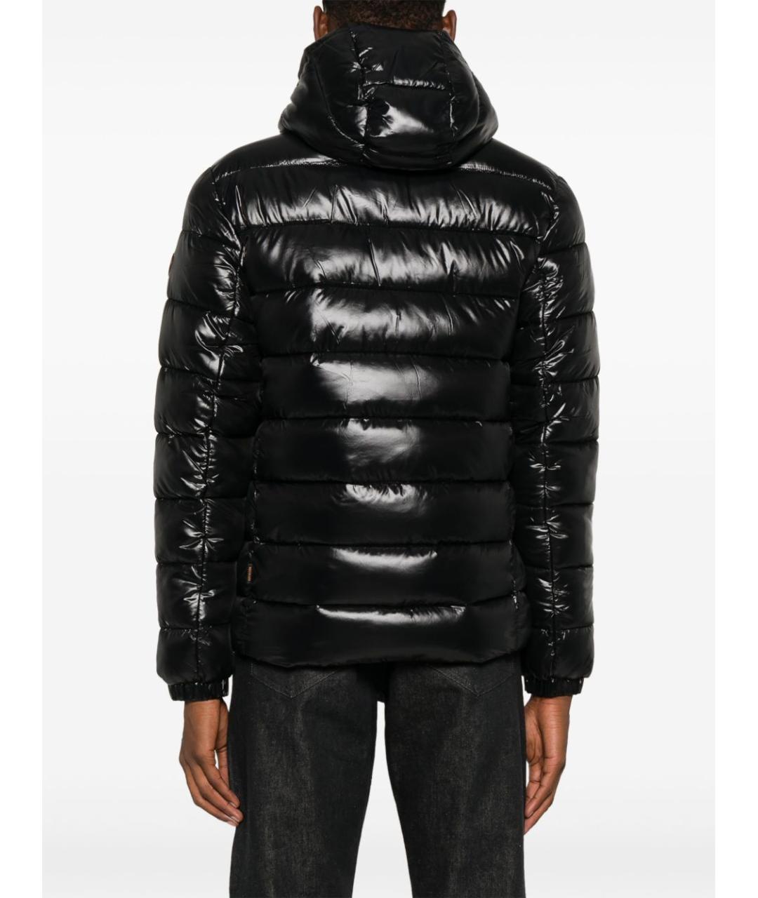 SAVE THE DUCK Черная полиамидовая куртка, фото 2