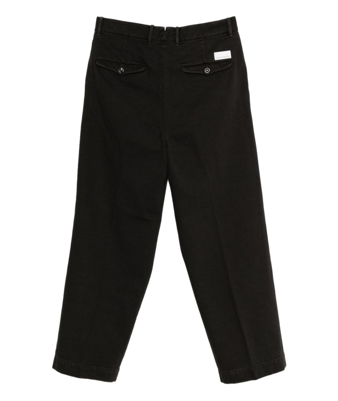 NINE IN THE MORNING Черные повседневные брюки, фото 2