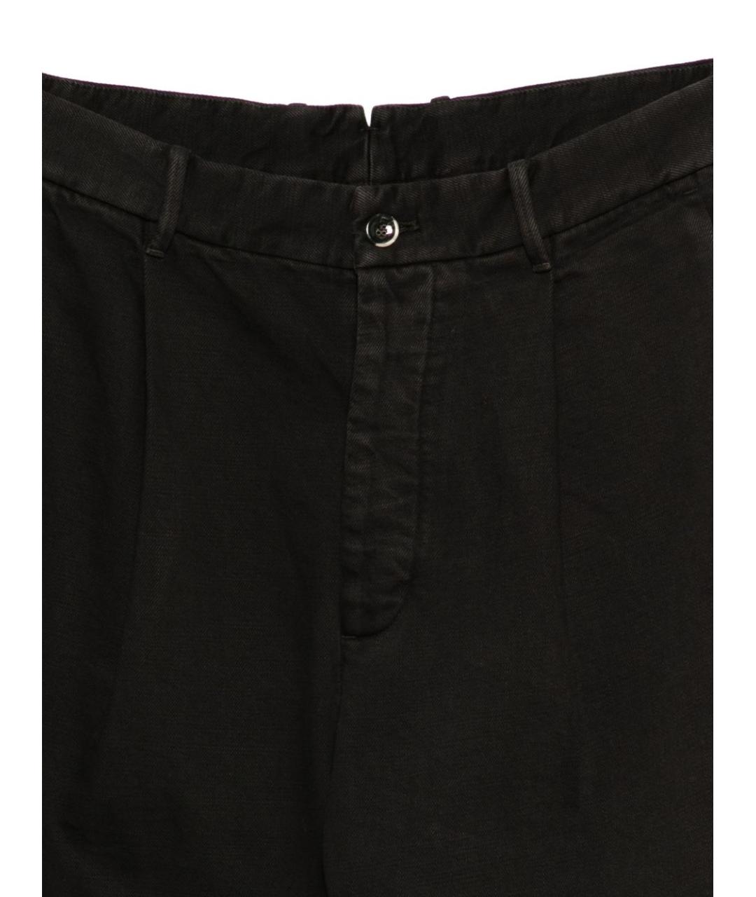 NINE IN THE MORNING Черные повседневные брюки, фото 3