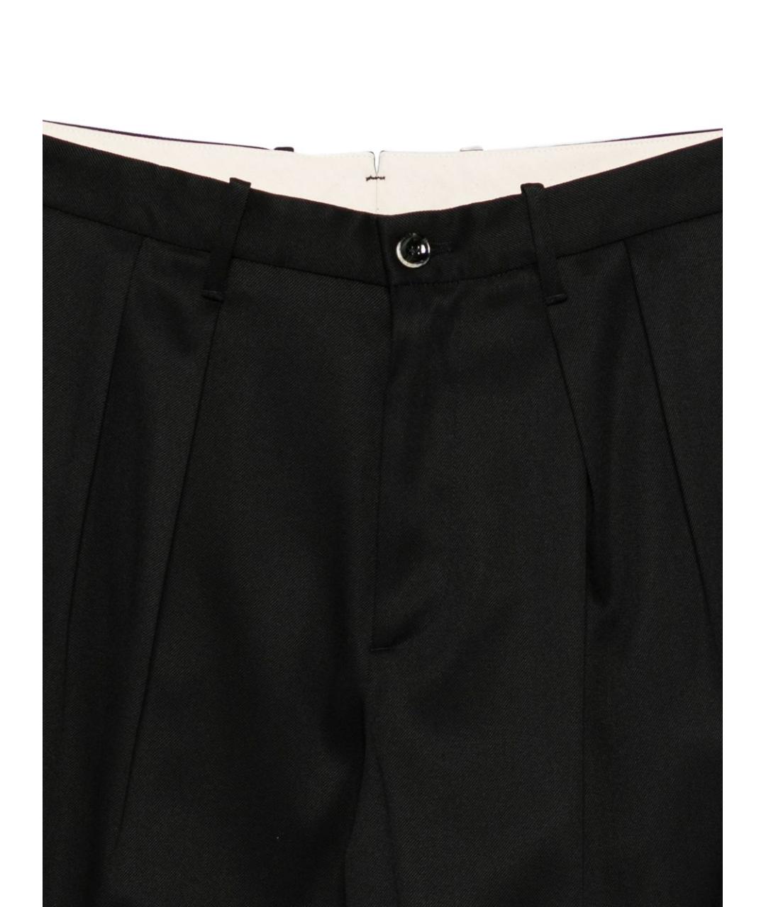 NINE IN THE MORNING Черные повседневные брюки, фото 3