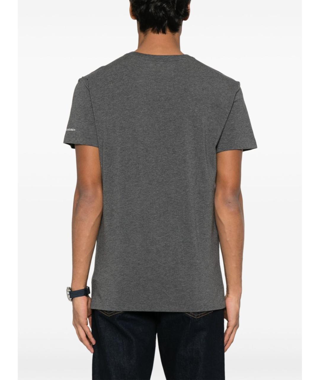 POLO RALPH LAUREN Мульти хлопковая футболка, фото 2