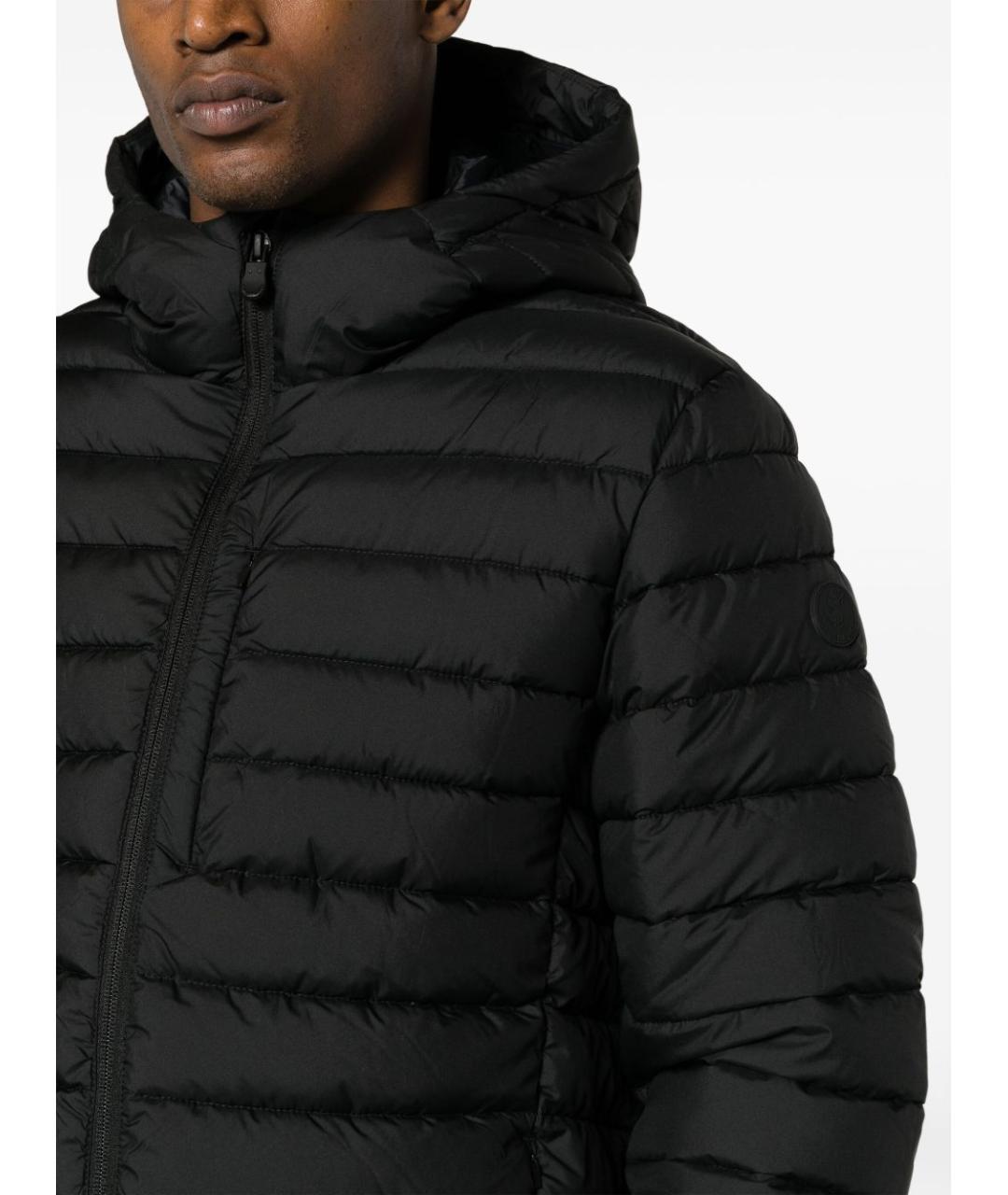 SAVE THE DUCK Черная полиэстеровая куртка, фото 2