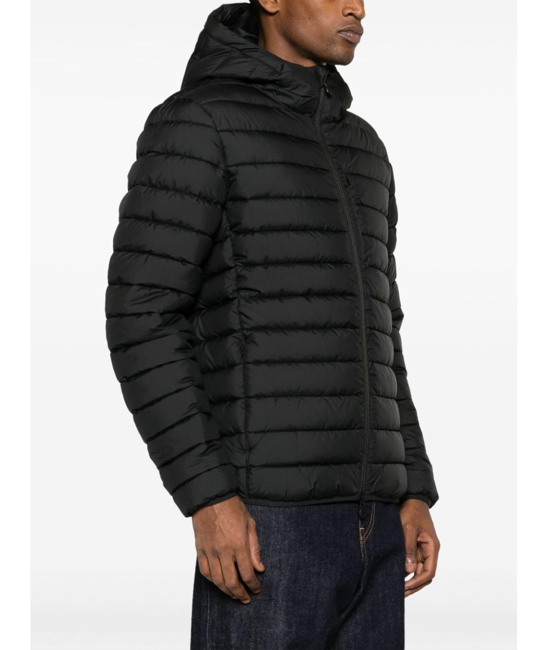 SAVE THE DUCK Черная полиэстеровая куртка, фото 4